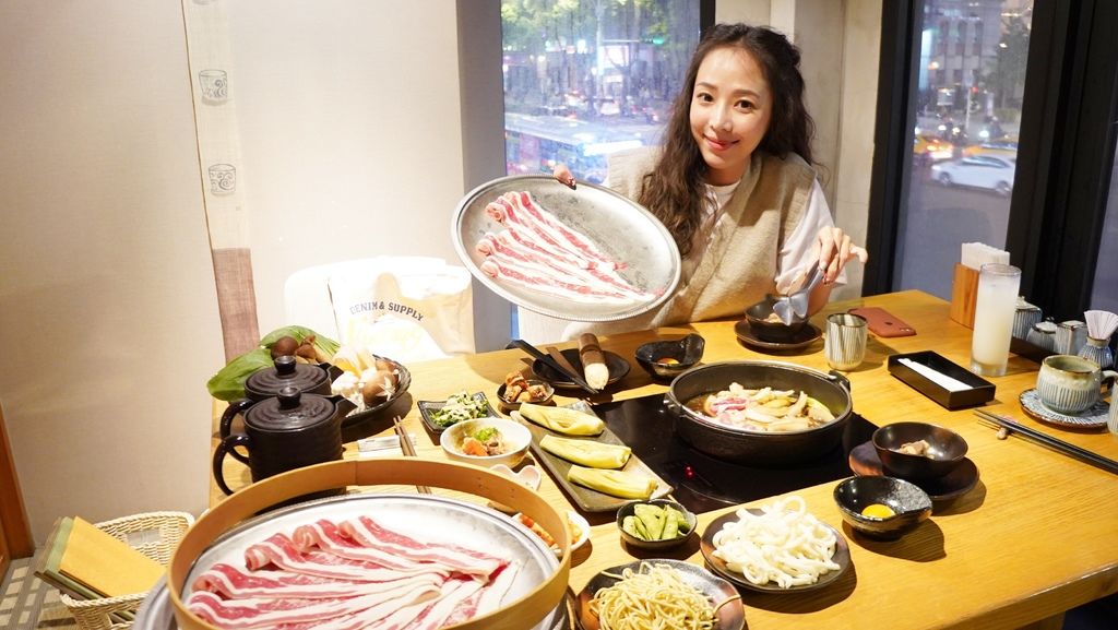 台北美食推薦│台北中山どん亭 Don-tei 壽喜燒/上極鍋物 正宗日式壽喜燒吃到飽 梅花豚豬肉超好吃 朋友家人聚會好地方@中山站