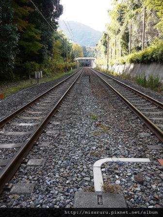 87-JR嵐山小火車軌道