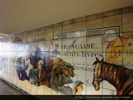 Bastille-地鐵壁畫