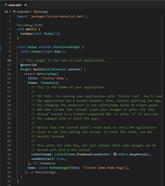 [Flutter] 設定 VSCode 編輯 Dart 時顯