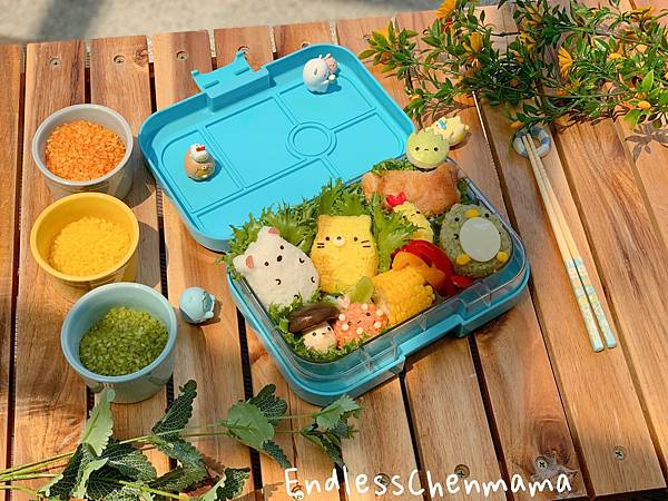 角落生物彩米飯糰餐盒