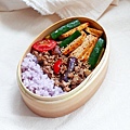 紫彩米飯便當 _ 茄子炒肉末⠀ _ 辣炒豆干小黃瓜-1