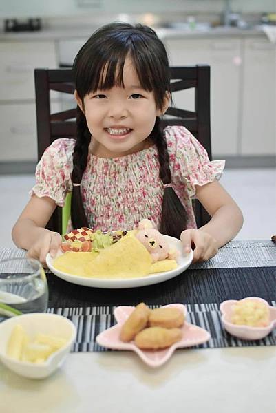 愛睡覺拉拉熊彩米飯餐點-1