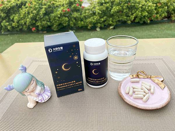 大研生醫好睡眠芝蔴GABA膠囊