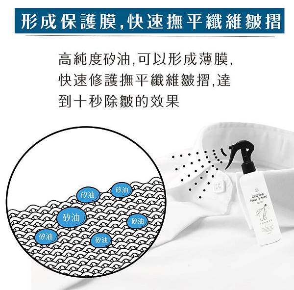 衣物除皺噴霧-03-高純度矽油撫平衣物皺摺 衣物除皺噴霧-03-高純度矽油撫平衣物皺摺