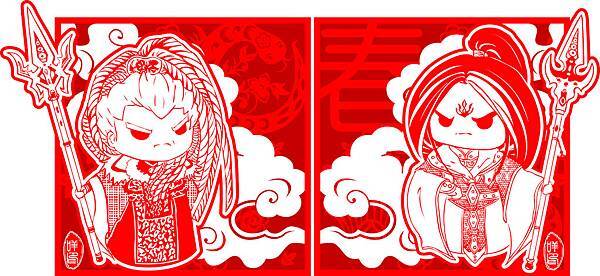 雷狩銀燕門神 雷狩銀燕門神