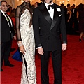 Chanel Iman in Tom Ford, with Tom Ford.