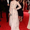 Lily Collins in Valentino.