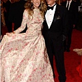 Sarah Jessica Parker in Valentino with the designer.