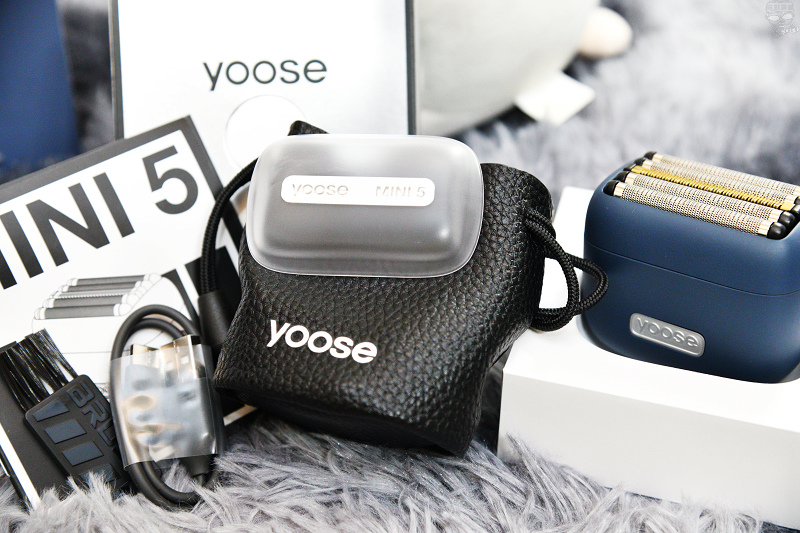 【隨身刮鬍刀推薦】yoose有色 MINI5隨身五刀頭往復式