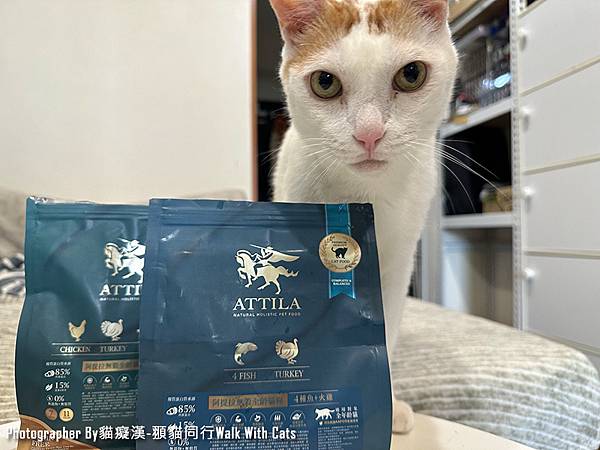 【貓飼料開箱】阿提拉ATTILA無穀全齡貓糧，85%動物性優