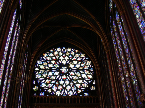 聖禮拜堂的 Rose Window