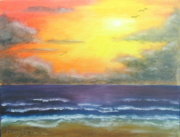 黃昏的海邊.jpg 黃昏的海邊.jpg