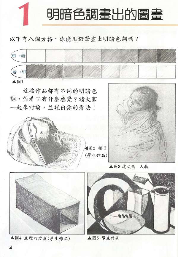 繪畫 明暗色調畫出的圖畫 童教桌遊研究院 憶童趣教遊 痞客邦