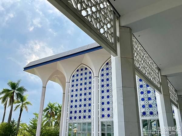 [星馬EP3][吉隆坡景點]藍色清真寺蘇丹沙拉胡汀阿都阿茲