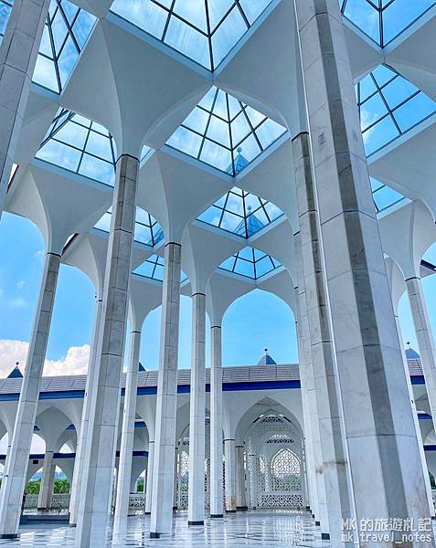 [星馬EP3][吉隆坡景點]藍色清真寺蘇丹沙拉胡汀阿都阿茲
