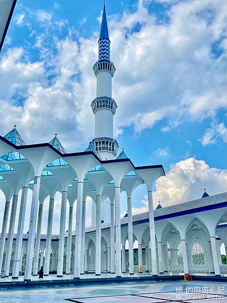 [星馬EP3][吉隆坡景點]藍色清真寺蘇丹沙拉胡汀阿都阿茲