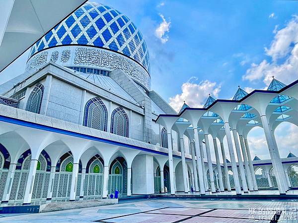 [星馬EP3][吉隆坡景點]藍色清真寺蘇丹沙拉胡汀阿都阿茲
