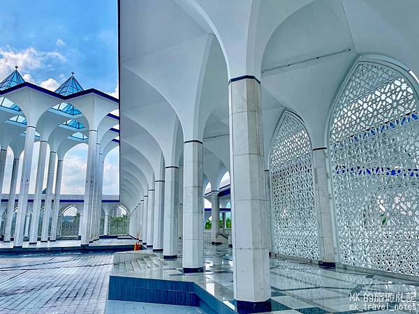 [星馬EP3][吉隆坡景點]藍色清真寺蘇丹沙拉胡汀阿都阿茲