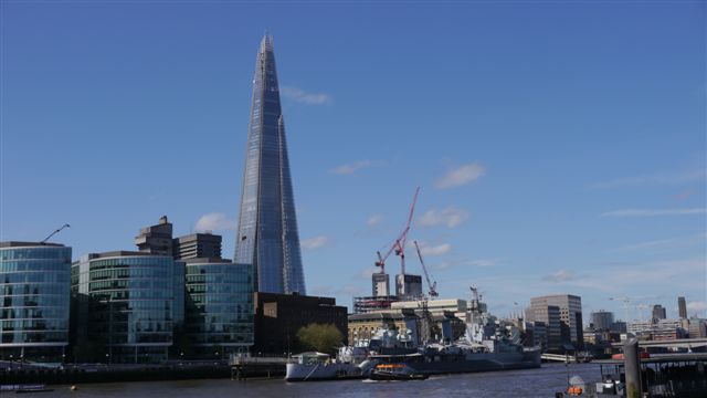 Shangri la London 預計明年落成 Shangri la London 預計明年落成