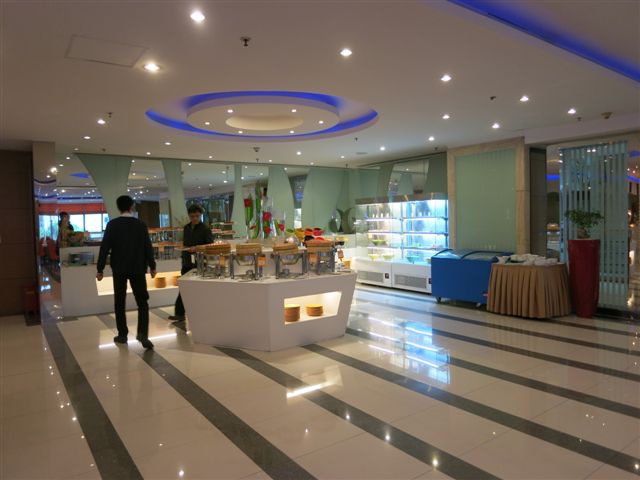 餐廳看起來頗有設計感 餐廳看起來頗有設計感