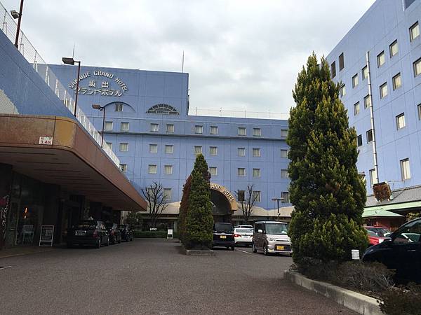 坂出Grand Hotel門口 坂出Grand Hotel門口
