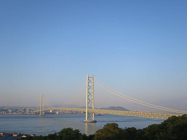黃昏的明石大橋 黃昏的明石大橋