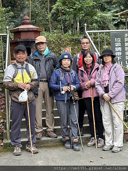 桃園大溪區大艽芎古道上溪洲山--1130224