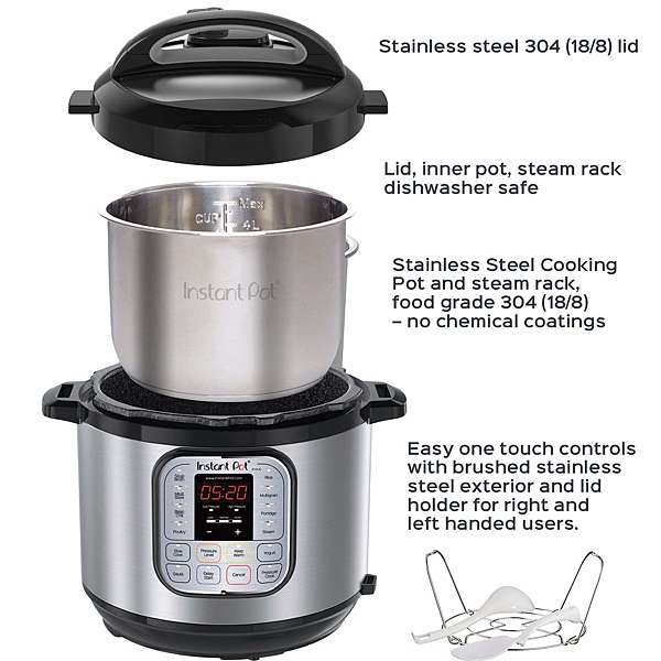 Instant Pot Duo60 6 Qt 7 In 1 壓力鍋試用心得 ﾟ 米莉in Seattle ﾟ 痞客邦