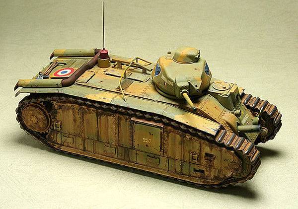 French CHAR B1 bis_mmodel_2 