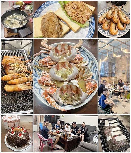 芸妹慶生(簡單烤+螃蟹)