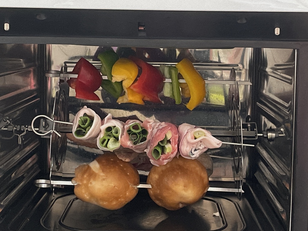 IMG_1483.JPG SANSUI山水 12L旋風溫控智能氣炸烤箱SAF-553N 自動轉烤/不鏽鋼內膽 / 氣炸烤箱料理 中秋與家人朋友輕鬆烤肉