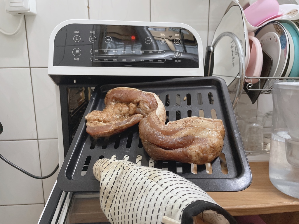 IMG_9852.JPG SANSUI山水 12L旋風溫控智能氣炸烤箱SAF-553N 自動轉烤/不鏽鋼內膽 / 氣炸烤箱料理 中秋與家人朋友輕鬆烤肉