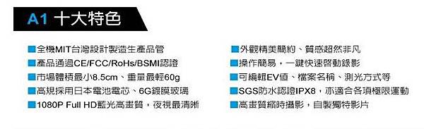 Supercam A1行車紀錄器