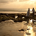 澎湖旅拍婚紗-小資省錢-自助diy婚紗照-白紗禮服+玄武岩 Pre-Wedding photo