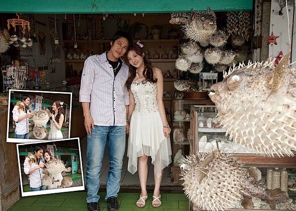 澎湖旅拍婚紗-小資省錢-自助diy婚紗照-魔卡貓 Love Mochacat  Pre-Wedding photo