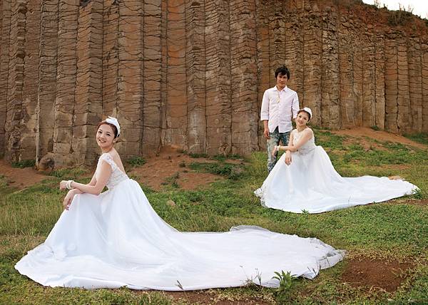 澎湖旅拍婚紗-小資省錢-自助diy婚紗照-魔卡貓 Love Mochacat  Pre-Wedding photo