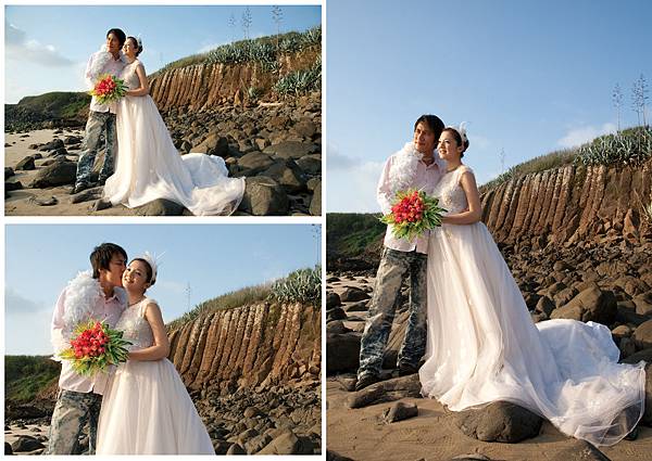 澎湖旅拍婚紗-小資省錢-自助diy婚紗照-魔卡貓 Love Mochacat  Pre-Wedding photo