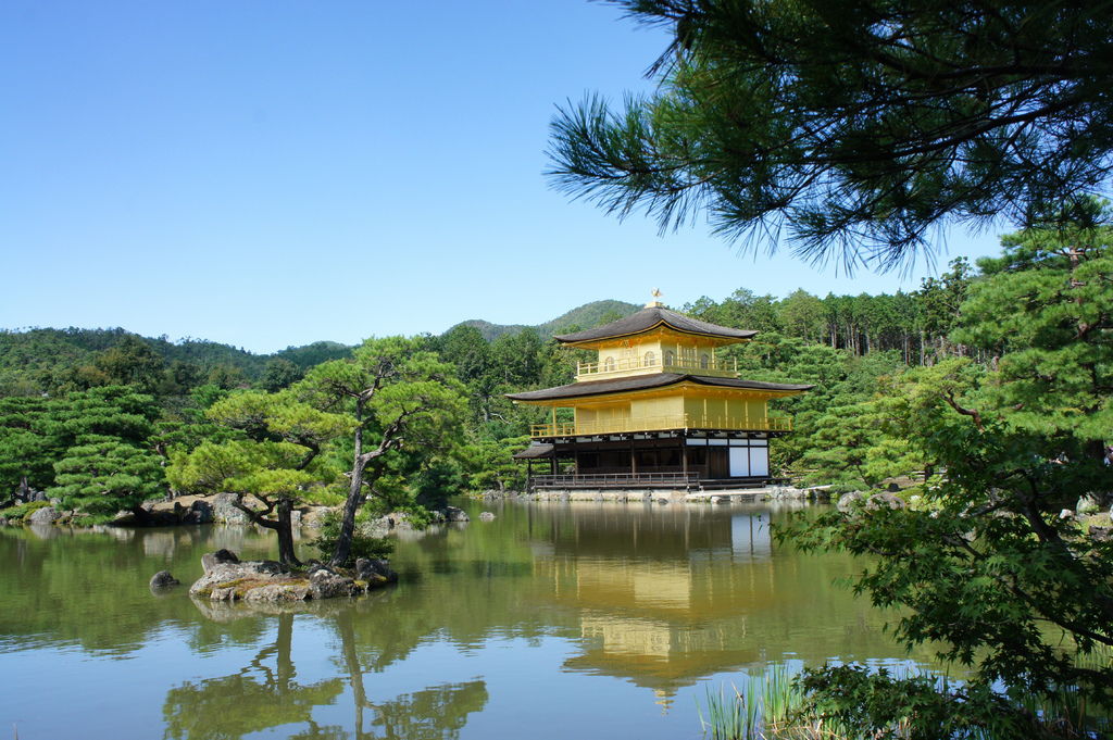 京都自助旅行最想看到的金閣寺