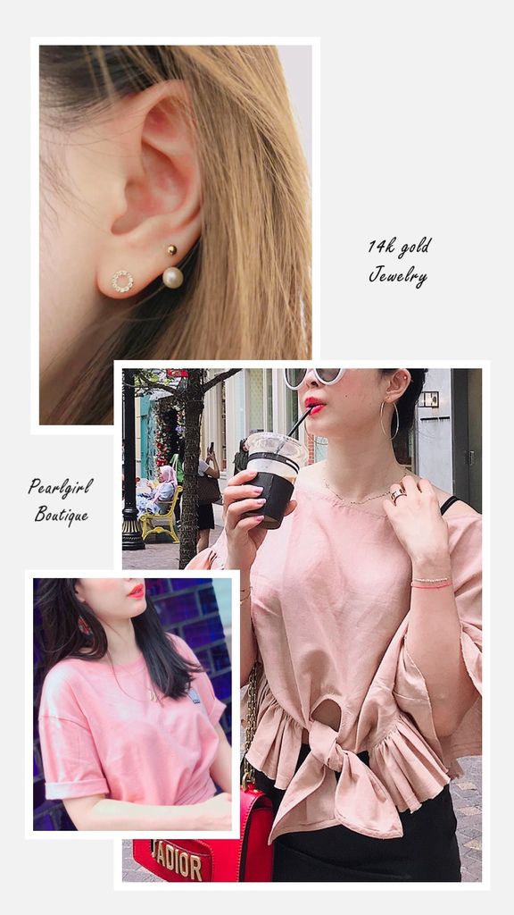 Pearlgirl Boutique 14k金 可以陪妳一輩子的輕珠寶首飾 潮流 美妝 消費創造個人化風格的女性社群pixstyleme