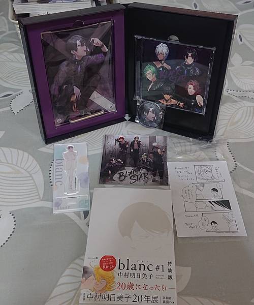 Teamc Ver 1stアルバム Blackstar 中村明日美子 Blanc 1 入手 X二次元世界x 痞客邦