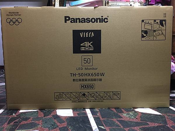 Panasonic TH-50Hx650w 50吋 電視螢幕