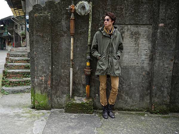 Fishtail parka jacket 魚尾 軍裝 大衣