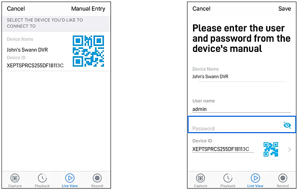 Swann SECURITY APP ( iOS )