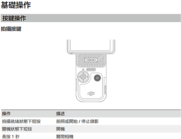 dji pocket 3 說明
