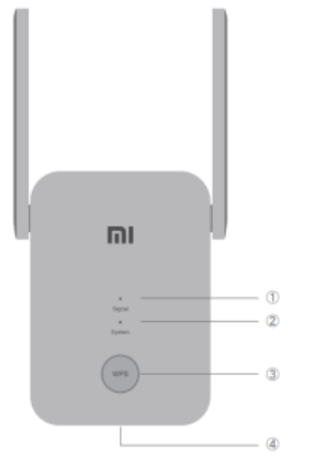 小米 RA75 AC1200 WiFi訊號延伸器