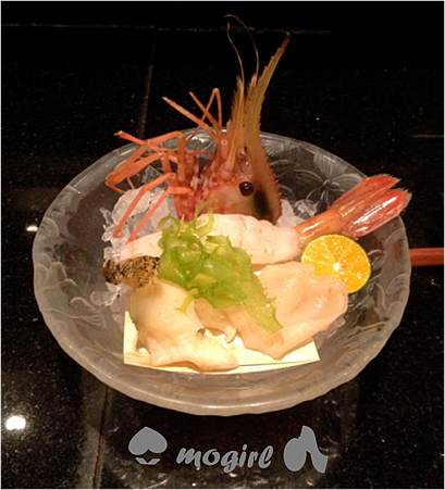 三井極壽司 牡丹蝦象拔貝海螺