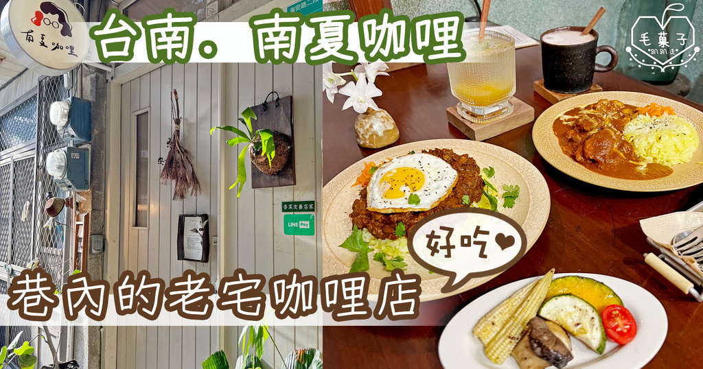 台南。美食✪隱藏在小巷內的美味咖哩店〔南夏咖哩〕✿