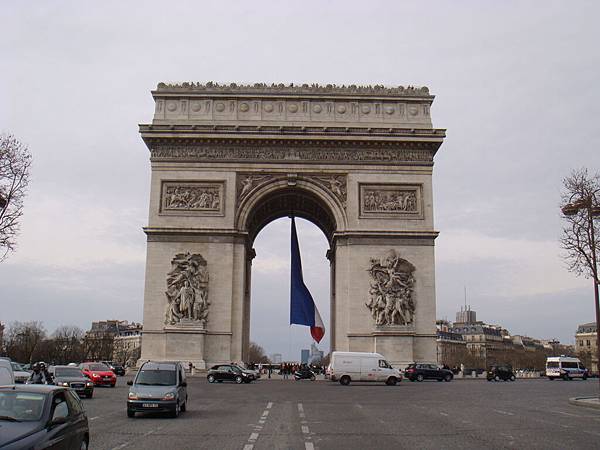 凱旋門Arc de Triomphe @巴黎