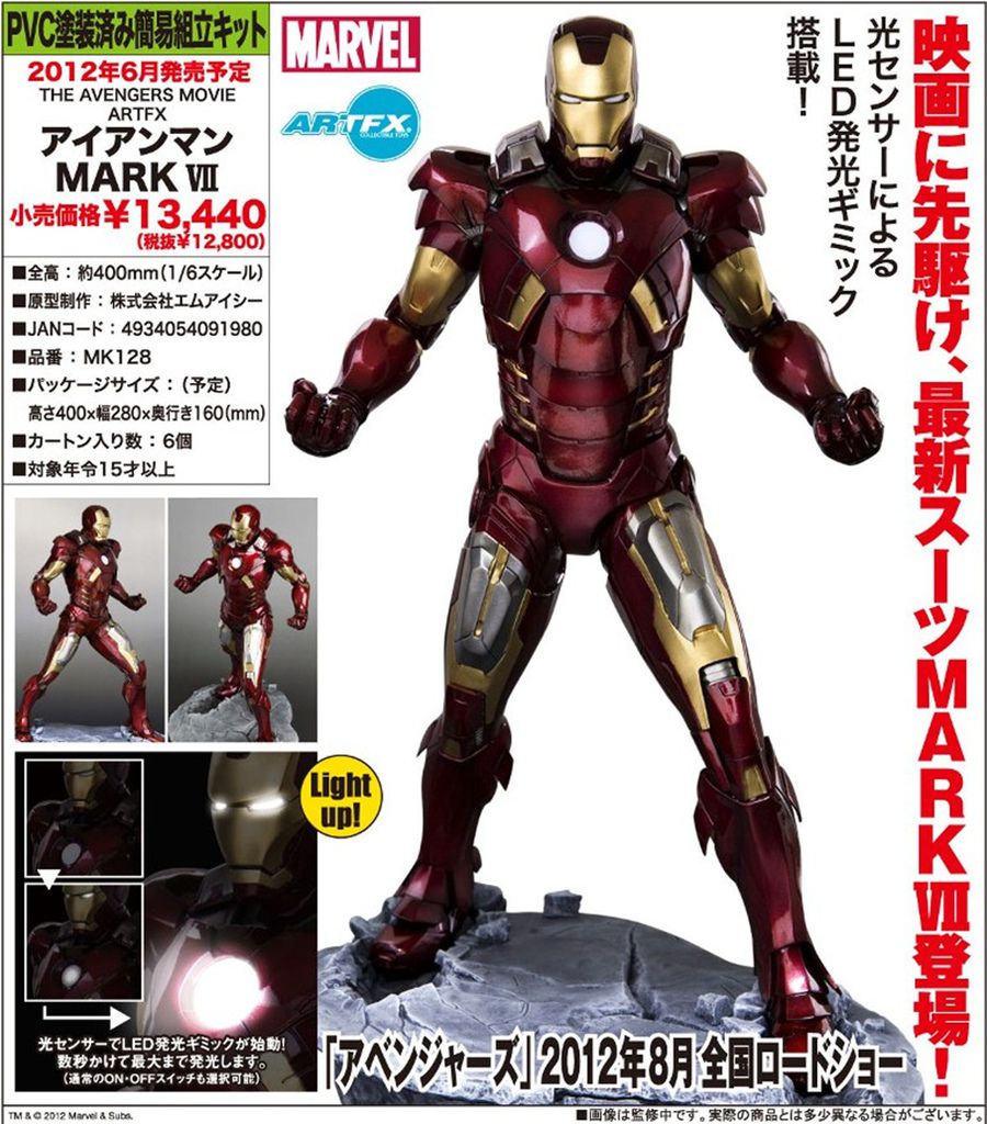 2012.03.08 壽屋　MK208 ARTFX アイアンマン MARKⅦ.jpg